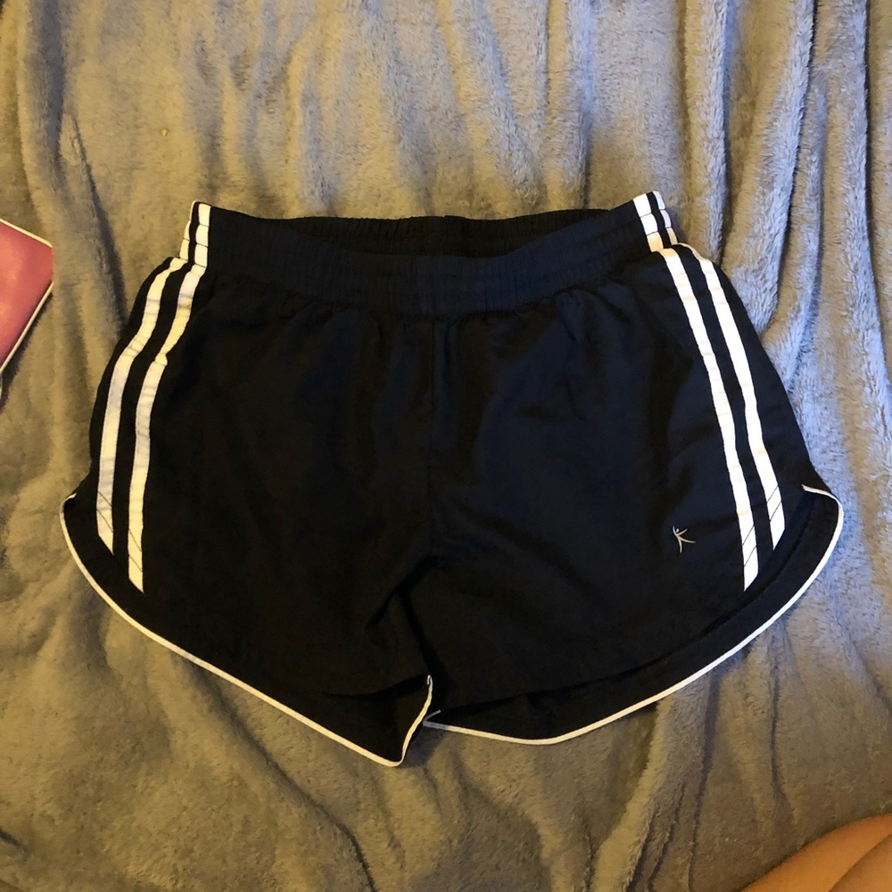 Danskin Black and White Running shorts